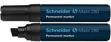 Schneider Permanentmarker Maxx 280 128001 4+12mm schwarz