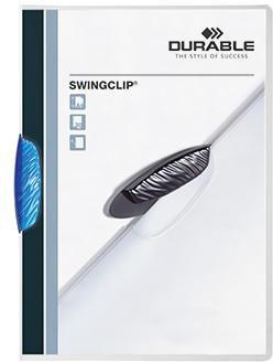 DURABLE Klemmmappe SWINGCLIP 226007 DIN A4 max. 30Bl. Klemme d.bl
