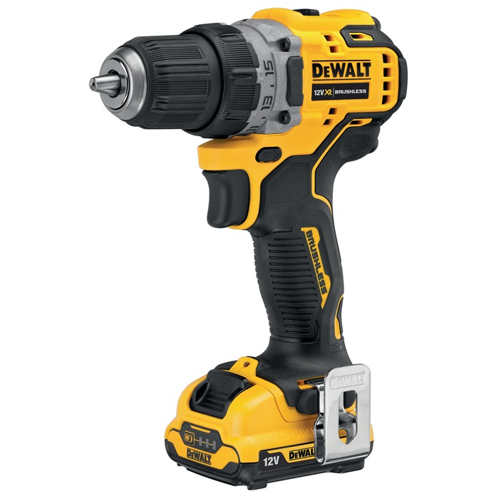 Akku-Bohrschrauber DCD701D2 12V 2Ah 1,5-10mm DEWALT