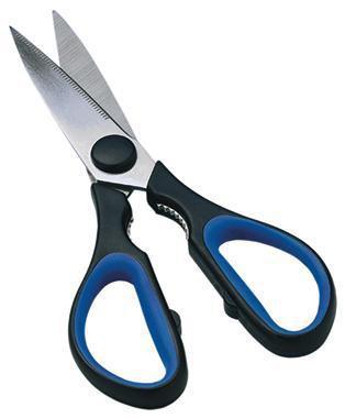 WEDO Allzweckschere 97985 21cm edelstahl blau/schwarz