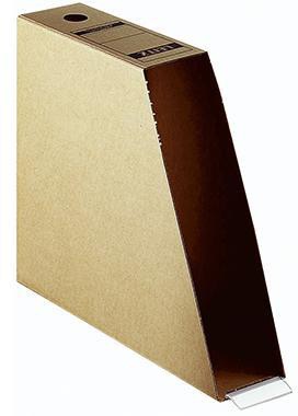 Leitz Stehsammler 60830000 DIN A4 max. 77mm Pappe natronbraun