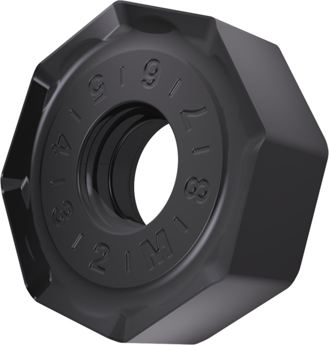 Fräswendeschneidplatte ISO ONMX 060508SR-M:8215 D. 5,7mm PVD beschichtet PRAMET