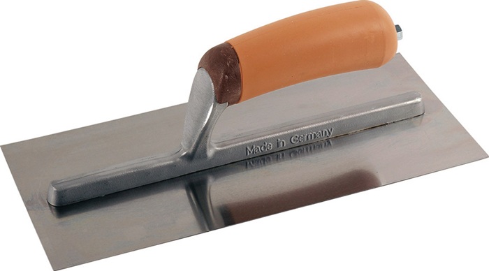 Glättekelle L.330mm B.120mm Soft Griff VA S.0,8mm Super Prof