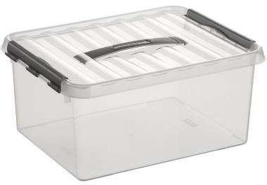 Sunware Aufbewahrungsbox Q-line H6162602 15l Tragegriff tr