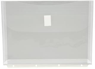 Dokumententasche DIN A4 mit Abheftrand transparent 5 St./Pack.