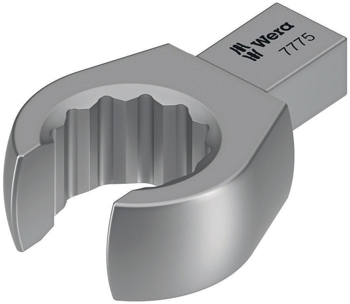 Einsteckringschlüssel 7775 SW 19mm 9x12mm CV-Stahl WERA