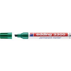 Permanentmarker 3300 grün Strich-B.1-5mm Keilspitze EDDING