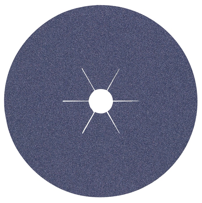 Fiberscheibe D.125mm K.80 INOX ZK TECWERK