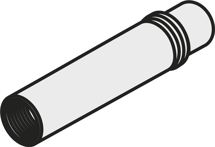 Geschlitzter Federstift ISO UC 61 Bruttogewicht 2,55g PRAMET