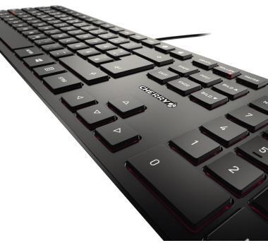 CHERRY Tastatur KC 6000 SLIM JK-1600DE-2 schwarz