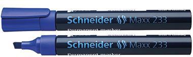 Schneider Permanentmarker 233 123303 1-5mm Keilspitze blau