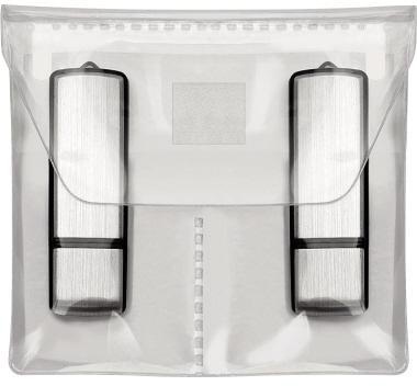 Veloflex USB Stick-Hülle 2256010 10x10cm PP transparent 5 St./Pack