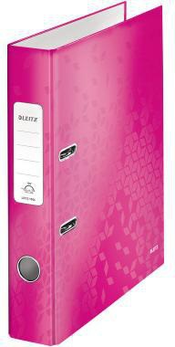 Leitz Ordner WOW 10060023 DIN A4 50mm Pappe pink