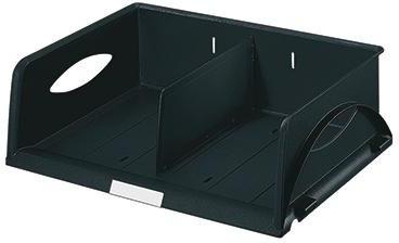 Leitz Briefablage Sorty 52300095 DIN A4/C4 quer PS schwarz