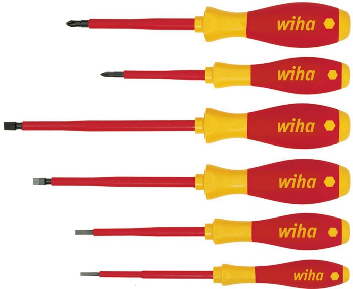 Schraubendrehersatz 320N K6 6-tlg.Schlitz/PH VDE WIHA