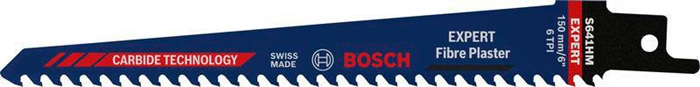 Säbelsägeblatt Expert Fiber Plaster S 641 HM L.150mm B.19mm 4,3mm 1 St./Karte