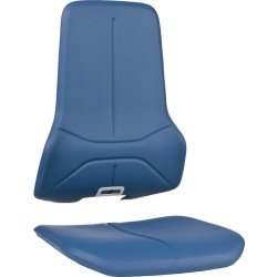Wechselpolster Skintecpolster blau f.Sitz u.Rückenlehne BIMOS