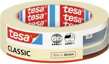 tesa Kreppband Classic 52805-00000 30mmx50m beige