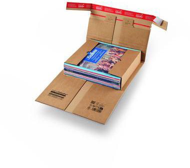 ColomPac Versandverpackung CP 030.08 320x320x60mm braun