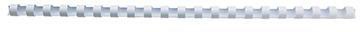 GBC Plastikbinderücken 4028198 DIN A4 14mm weiß 100 St./Pack.