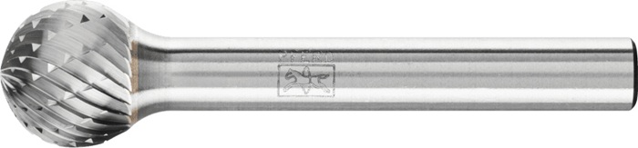 Frässtift KUD D.12mm Kopf-L.10mm Schaft-D.6mm HM Verz.3 PLUS PFERD