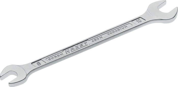 Doppelmaulschlüssel 450N 8x10mm L.140,1mm verchr.HAZET