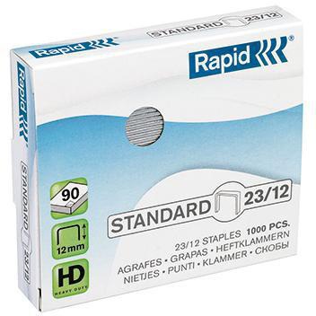 Rapid Heftklammer Standard 24869400 23/12 1.000 St./Pack.