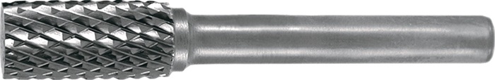 Frässtift ZYA D.6mm Kopf-L.18mm Schaft-D.6mm HM Verz.Kreuz TECWERK