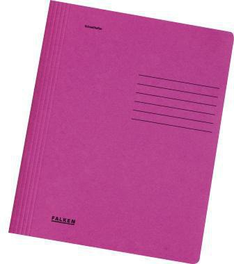Falken Schnellhefter 26001200 A4 Karton pink