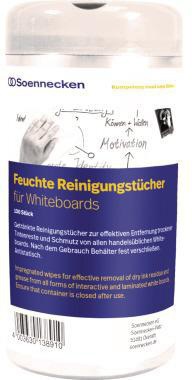 Soennecken Reinigungstuch 4829 f. Whiteboard 100 St./Pack.