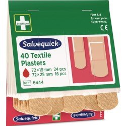 Pflasterstrips Salvequick elastisch 6 Nachfüllpack je 40 St.SALVEQUICK