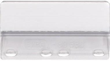 ELBA Vollsichtreiter 100552031 3zeilig 50x75mm tr 50 St./Pack.
