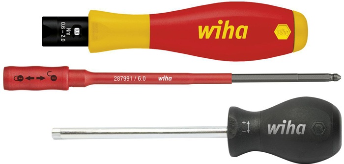 Drehmomentgriff VDE TorqueVario®-S 0,5-2 Nm autom.auslös.einstellb.L.131mm WIHA