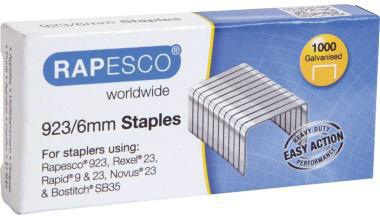 RAPESCO Heftklammern 1235 923/6 verzinkt
