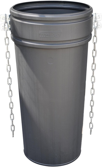 Schuttrohr 9,5kg D.oben=528mm 412mm 110cm MÜBA