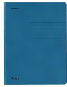 Falken Jurismappe 80001316 DIN A4 3 Klappen Karton blau