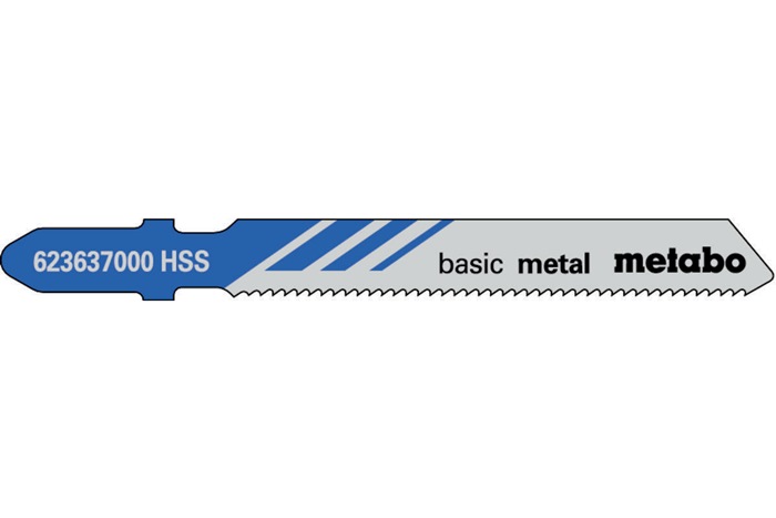 Stichsägeblätter classic Nutz-L.51mm Zahnteilung1,2mm HSS gefr. gewellt 5St.