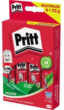 Pritt Klebestift PS6BF 22g Kunststoffhülse 6 St./Pack.