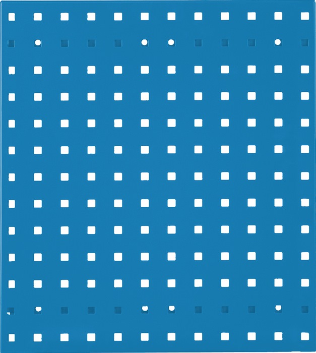 Lochplatte B450xL500mm himmelblau RASTERPLAN