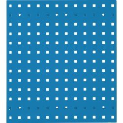 Lochplatte B450xL500mm himmelblau RASTERPLAN