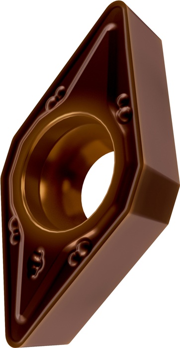 Drehwendeschneidplatte ISO DCMT 11T304E-RM:T8430 D.4,4mm PVD beschichtet PRAMET