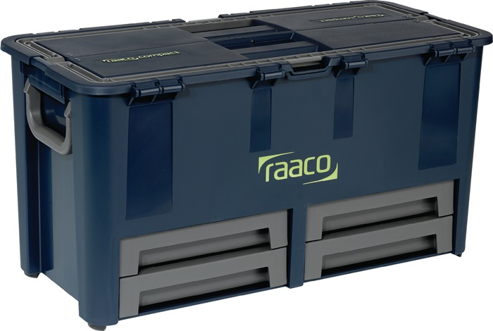 Werkzeugkoffer Compact 62 B620xT315xH320mm 10 Einst.fächer PP RAACO
