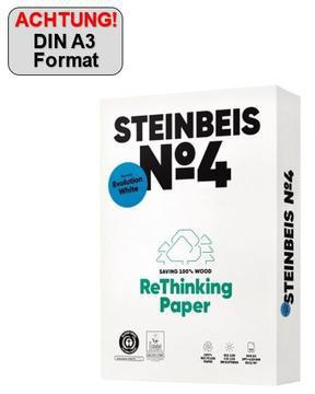 Steinbeis Kopierpapier No.4 ISO 100 K1701666080B A3 500Bl.