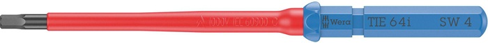 Wechselkl.KK VDE 64 i TiE i6-KT.4,0mm VDE isol.WERA