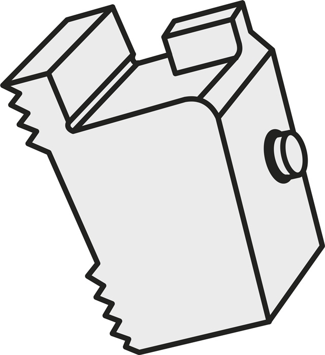 Fräser ISO KL-1924-XN12 Bruttogewicht 23,9g PRAMET