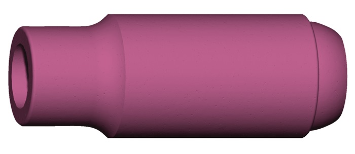 Keramische Gasdüse Stand.D.8mm L.47mm Einsatzgröße 5 A.BINZEL