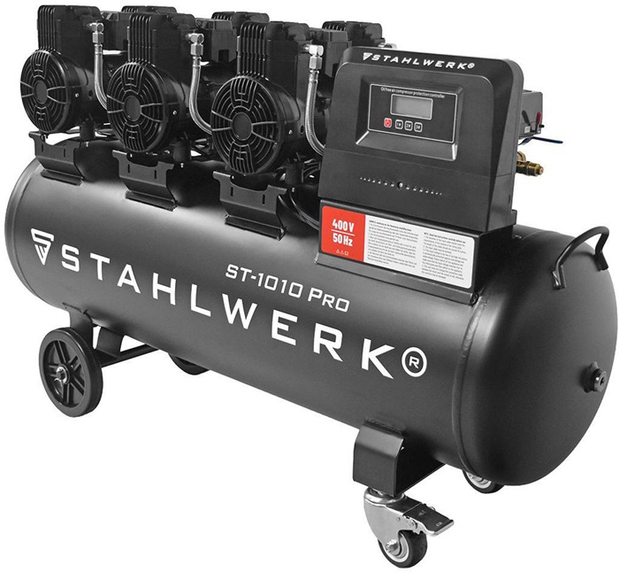 Kompressor ST-1010 Pro 750l/min 10bar 120l STAHLWERK