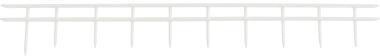 GBC Plastikbinderücken SurBind 1132840 25mm PVC weiß 100 St./Pack.