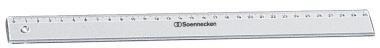 Soennecken Lineal 1821 30cm Polystyrol transparent
