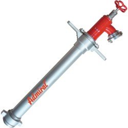 Hydrantenstandrohr STORZ Alu.DN 80 1xC-Abgang,1 Ventil ADMIRAL
